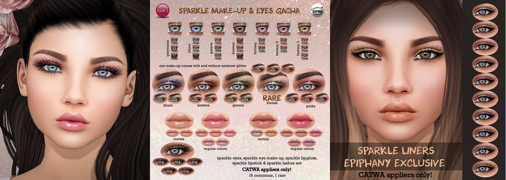 Sparkle Make-Up & Eyes Gacha